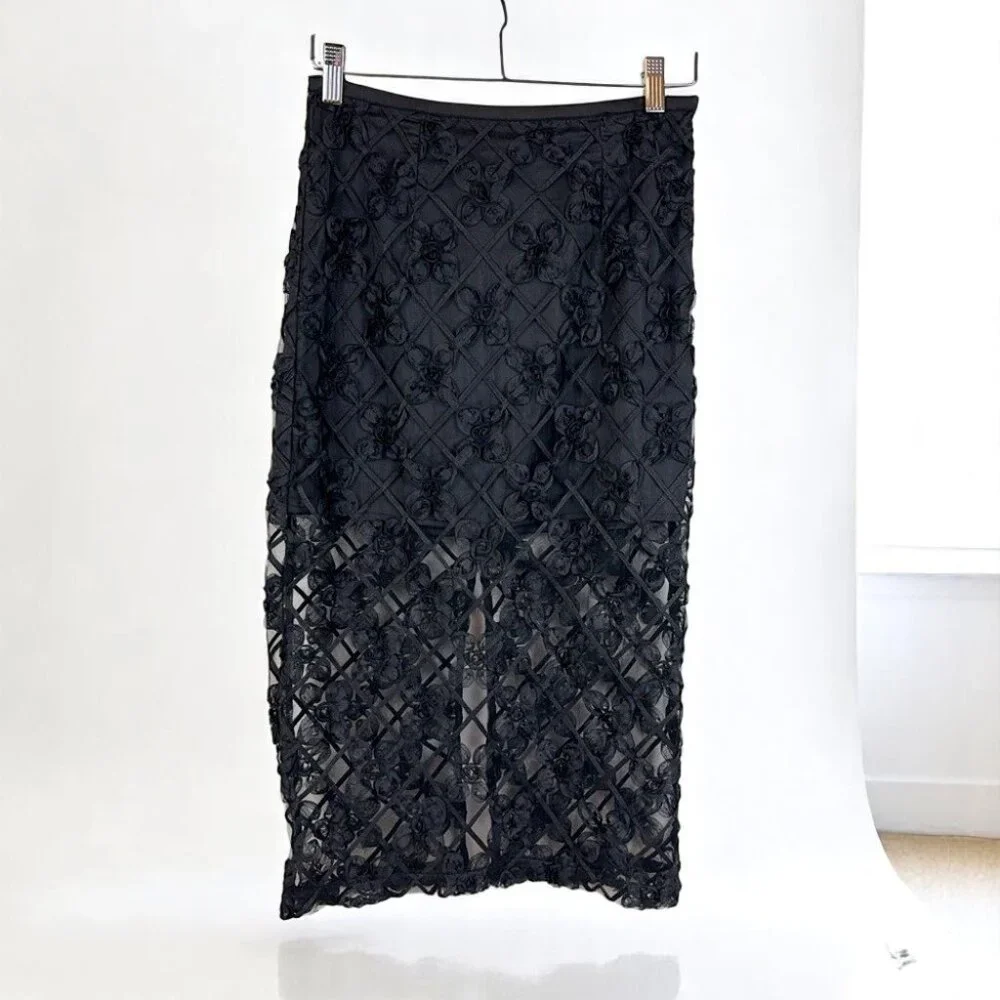 NWT En Saison NWT Brayden Blouse and Midi Skirt Set